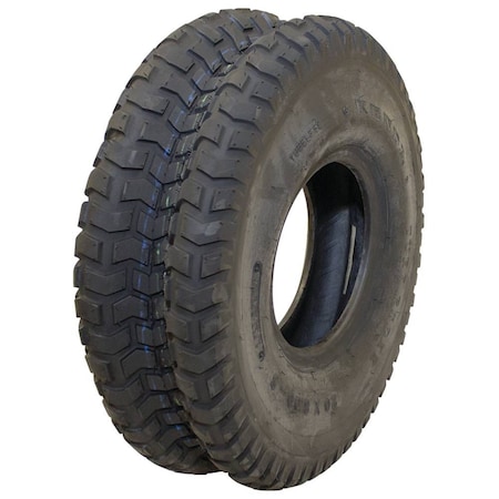 Stens 20x8.00-8 Lawn Mower Tire, 4 Ply, Turf Rider, 22 psi 160-621